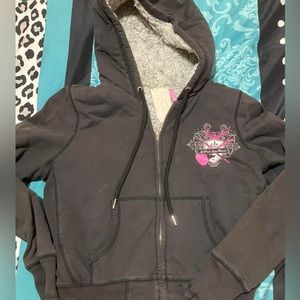 Pink Vs vintage Sherpa jacket